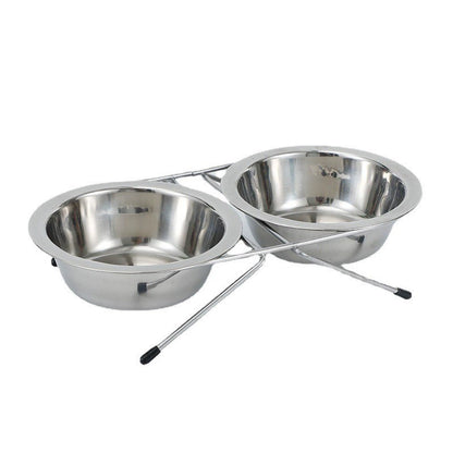 ชามสแตนเลสสองชั้นสำหรับสัตว์เลี้ยง - 图片8