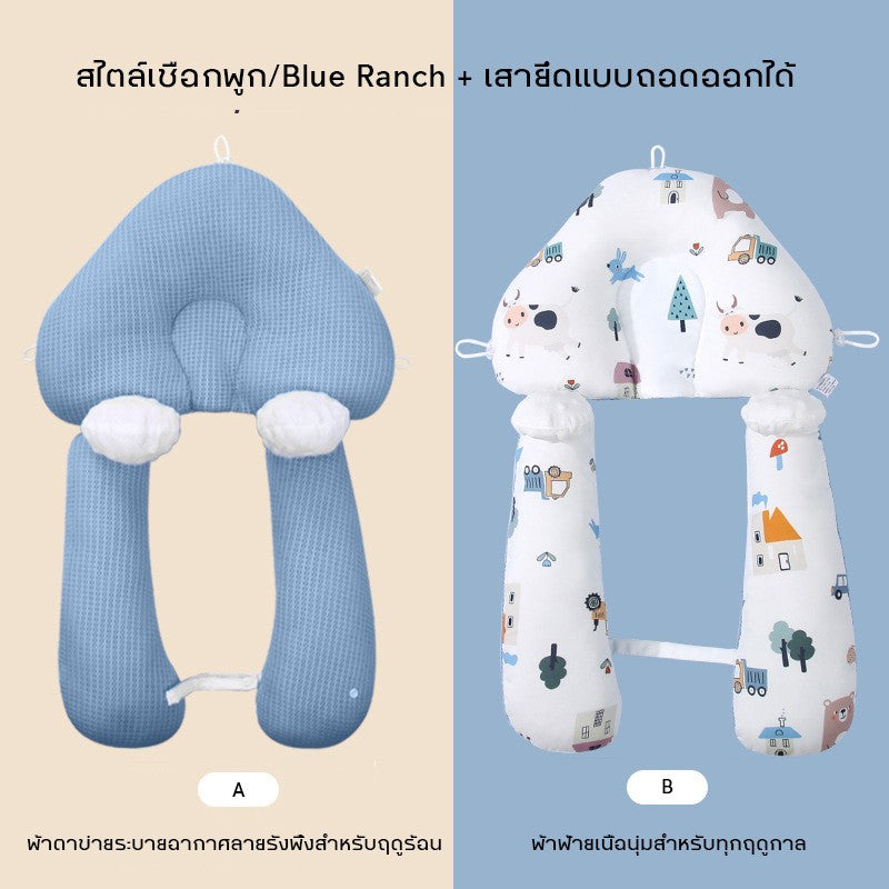 หมอนรองนอนสำหรับเด็กทารก เหมาะสำหรับเด็กอายุ 0-3 ปี - 图片13