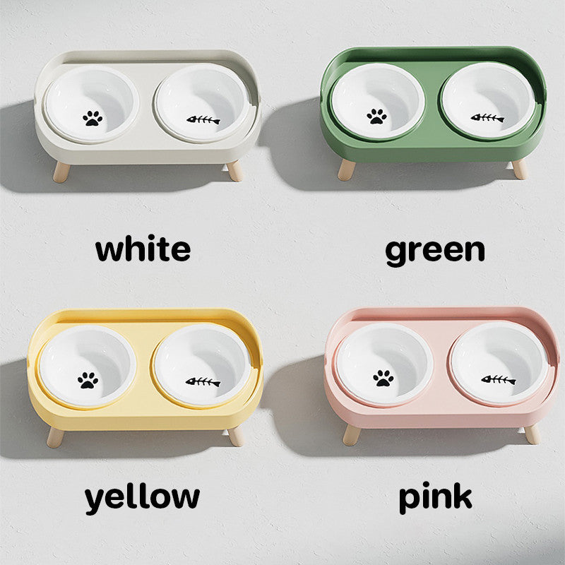 ชามอาหารสัตว์เลี้ยงดีไซน์ยกสูงเพื่อช่วยปกป้องคอของสัตว์เลี้ยง - 图片4