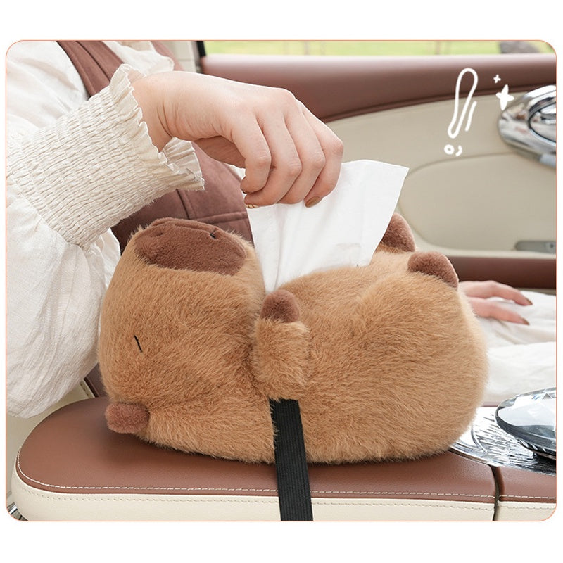 กล่องทิชชู่เบาะหลังรถยนต์ Capybara - 图片5