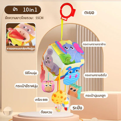 ของเล่นยีราฟเด้งได้ สามารถแขวนได้ เป็นของเล่นเสริมการเรียนรู้สำหรับเด็กเล็ก - 图片24