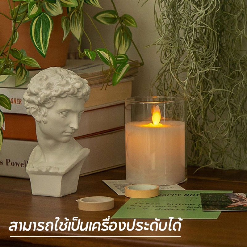 ไฟตกแต่งตั้งโต๊ะ เทียนปลอม - 图片6