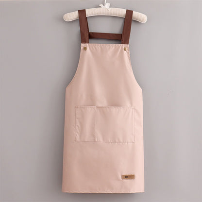 ผ้ากันเปื้อนทำอาหาร PVC กันน้ำและกันน้ำมัน - 图片7