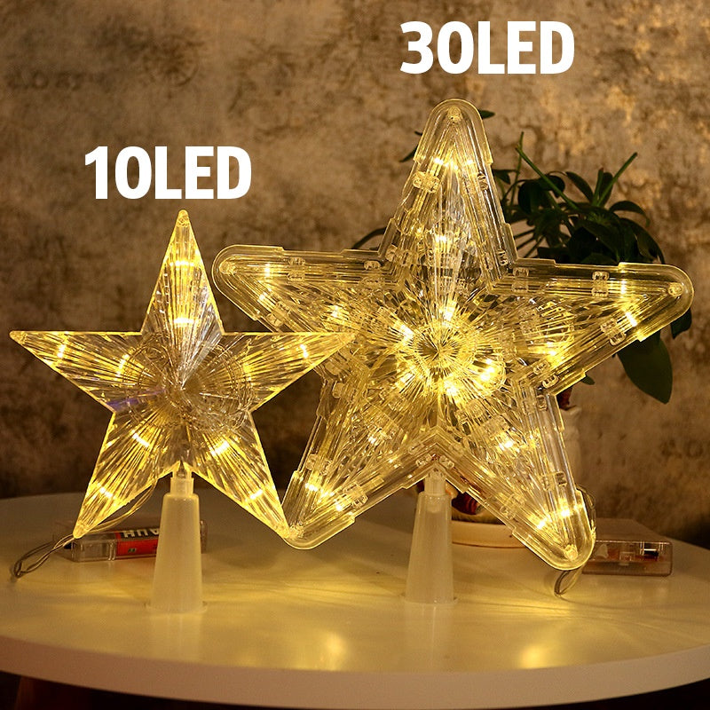 ต้นคริสต์มาส LED พร้อมไฟรูปดาวห้าแฉก - 图片4