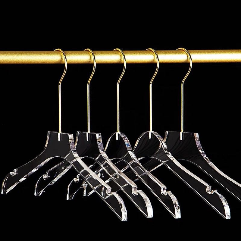 ไม้แขวนเสื้อและไม้แขวนกางเกงอะคริลิกใหม่เอี่ยม ทนทานและคุณภาพเยี่ยม - 图片3