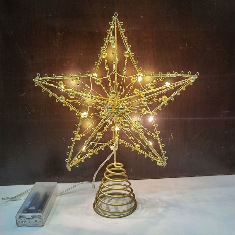 ต้นคริสต์มาส LED พร้อมไฟรูปดาวห้าแฉก - 图片2