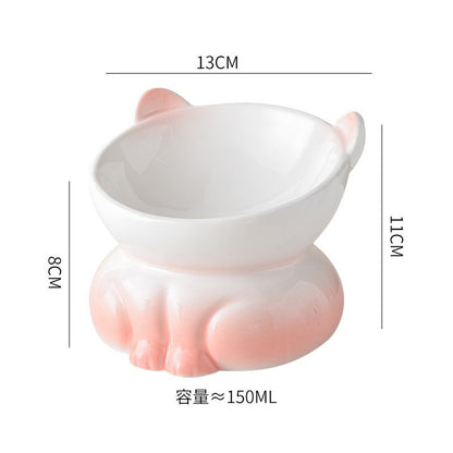 ชามอาหารสัตว์เลี้ยงเซรามิก - 图片12