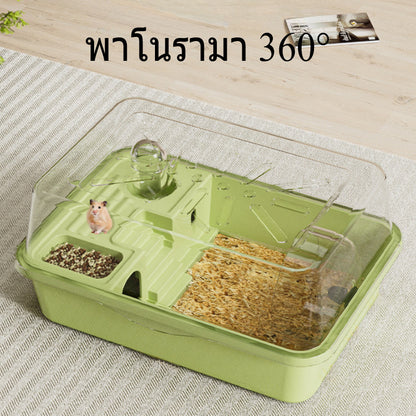กรงหนูแฮมสเตอร์พกพาพร้อมอุปกรณ์ - 图片4