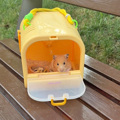 กรงหนูพกพาพร้อมดีไซน์มีรูพรุน ทำความสะอาดง่าย - 图片4