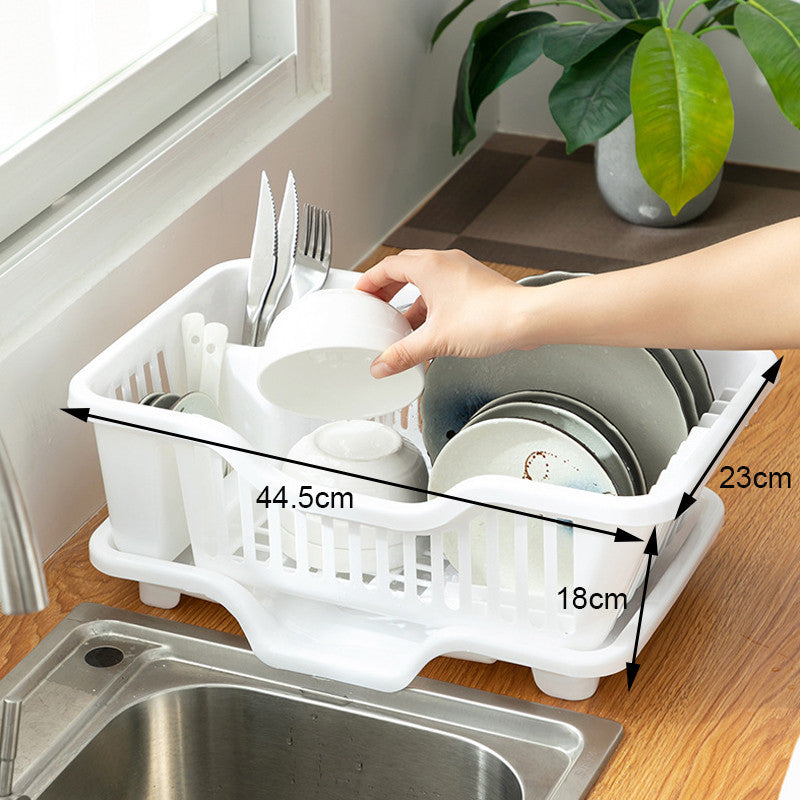 ที่วางจานสำหรับระบายน้ำในครัว ที่วางจานอเนกประสงค์ - 图片1