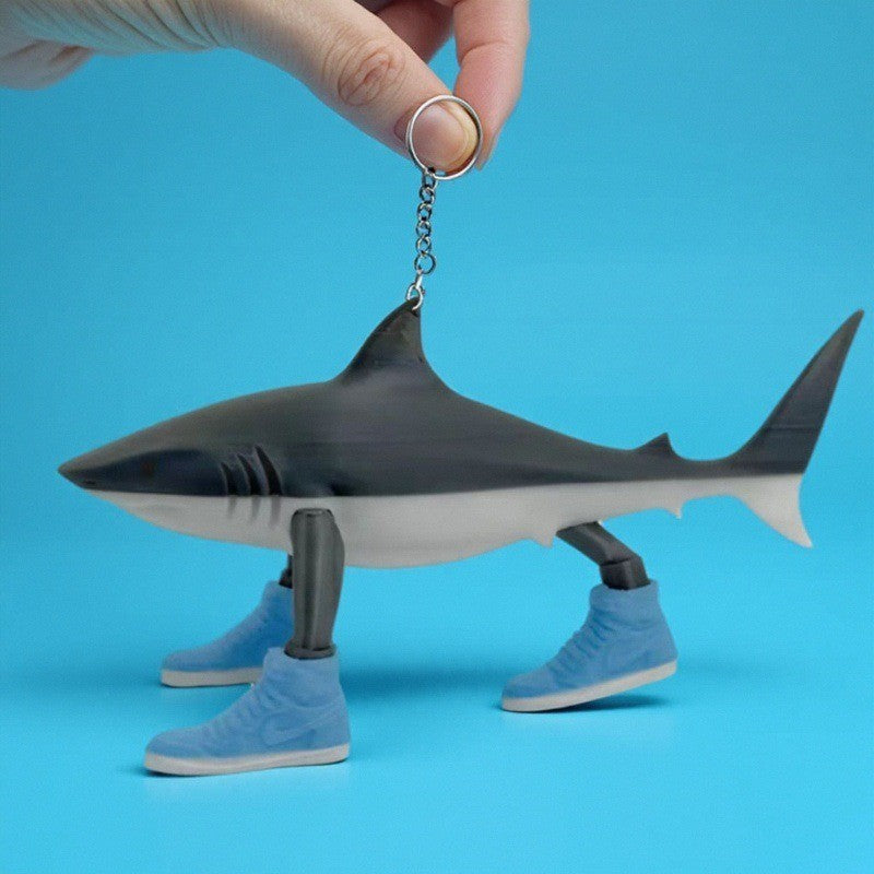 tungtungtungsahur vs tralalero tralala Custom Key Holder 3D Printing