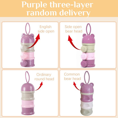 กล่องใส่ผงนมพกพา 3/4 ชั้น - 图片3