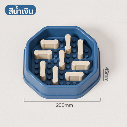 ชามอาหารสัตว์เลี้ยงแบบช้า - 图片6