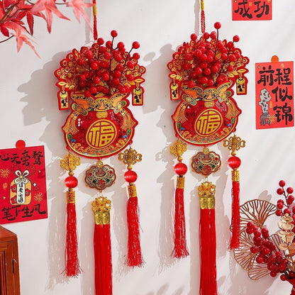 จี้ห้อยตกแต่งสไตล์จีน ปี 2026 สำหรับฤดูใบไม้ผลิ/ปีใหม่ - 图片1