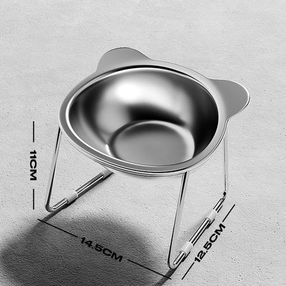 ชามสแตนเลสสองชั้นสำหรับสัตว์เลี้ยง - 图片9