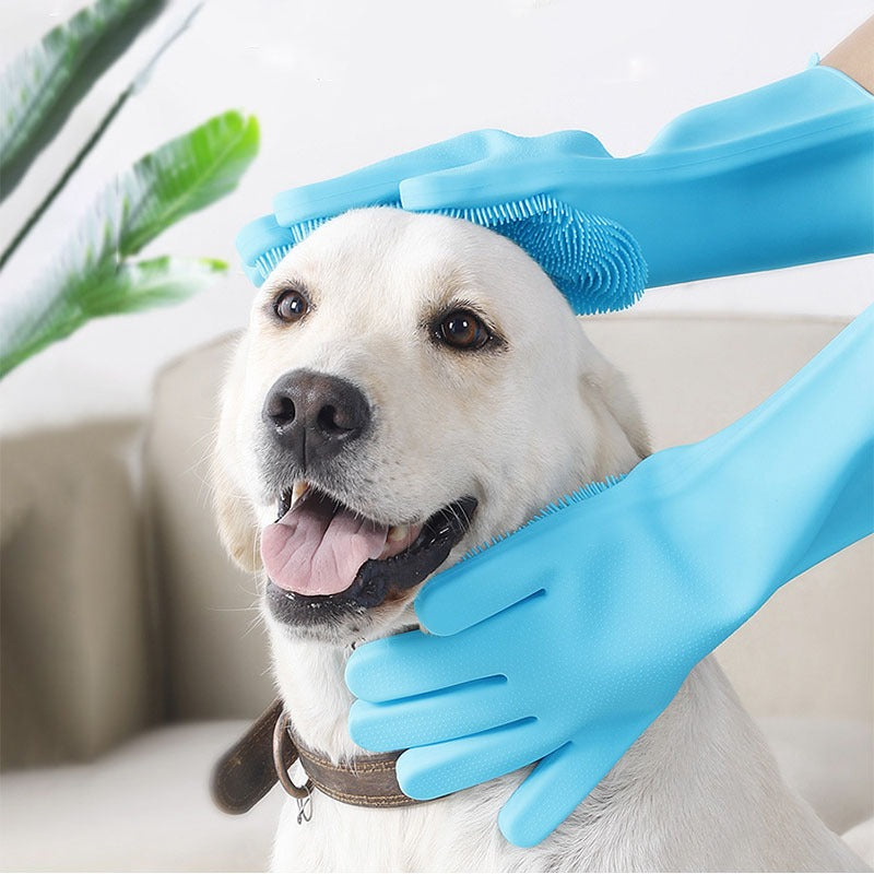 ถุงมืออาบน้ำสัตว์เลี้ยง - 图片2