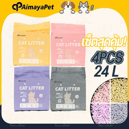 ทรายแมวเต้าหู้ออร์แกนิค 6 ลิตร - 图片14