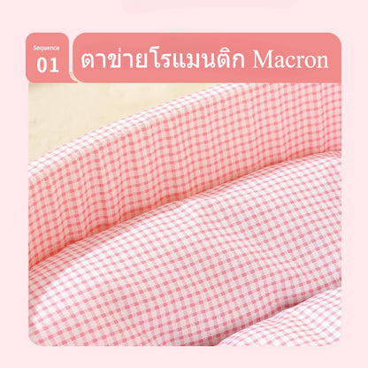 เตียงสัตว์เลี้ยงนุ่มๆ สีมาการอง - 图片1