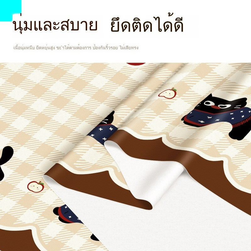 ผ้าปูโต๊ะร้านอาหาร PVC หนา - 图片3