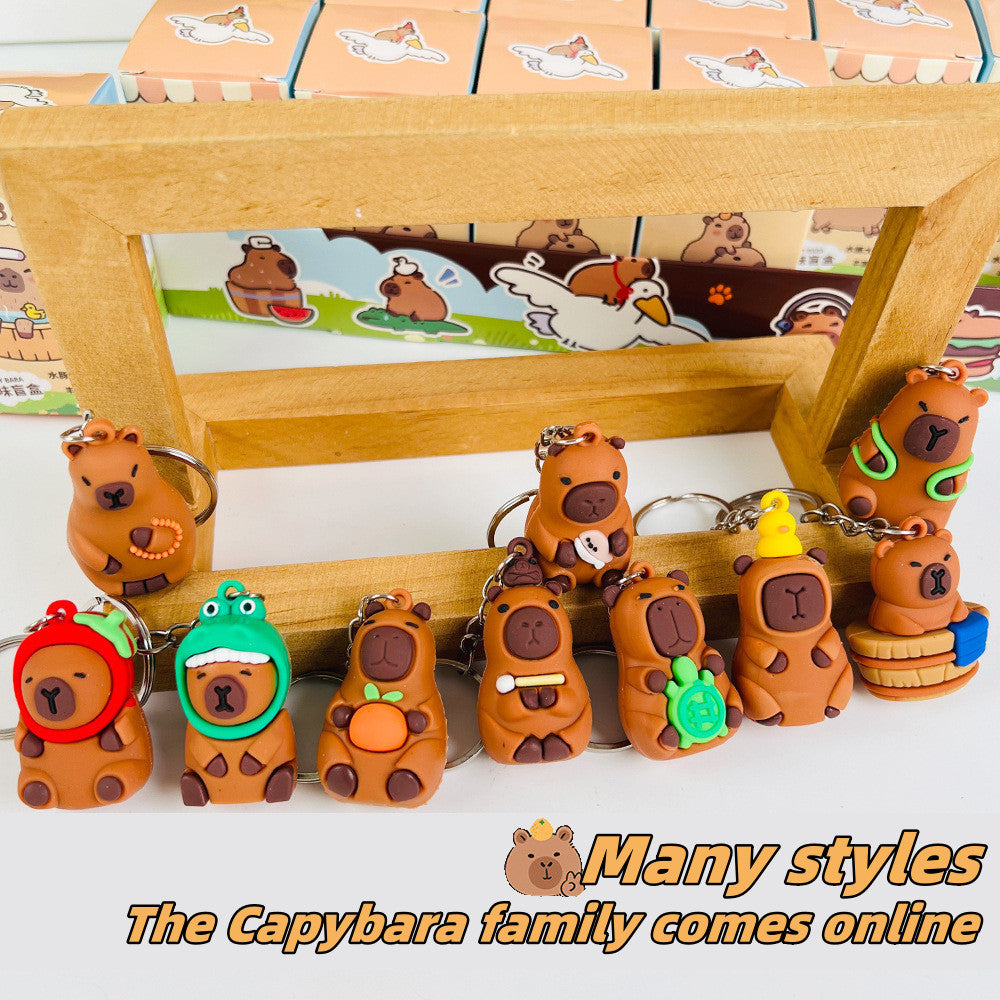 พวงกุญแจคาปิบาร่า - 图片3