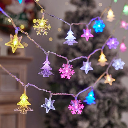 ไฟ LED หลากสีขนาดเล็กสไตล์คริสต์มาส - 图片19