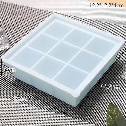 ถาดน้ำแข็ง แม่พิมพ์ซิลิโคน เครื่องทำน้ำแข็ง - 图片9