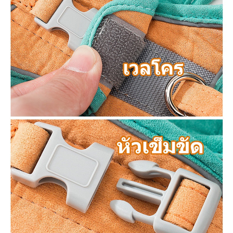 สายจูงสัตว์เลี้ยงสะท้อนแสงหลากสีสัน - 图片2
