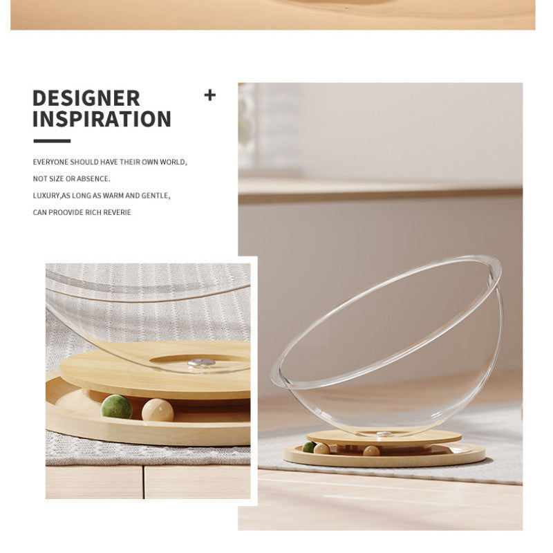 ที่นอนแมวแคปซูลอวกาศ 2-in-1 - 图片6