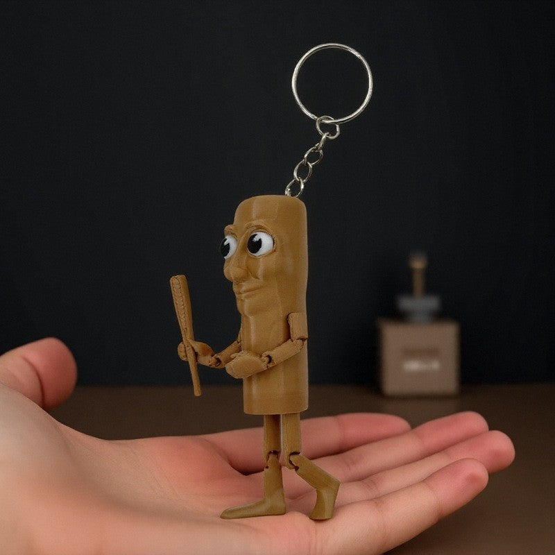 tungtungtungsahur vs tralalero tralala Custom Key Holder 3D Printing