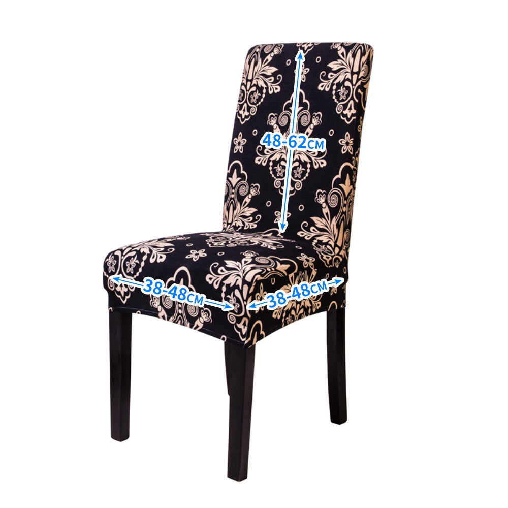 ผ้าคลุมเก้าอี้พิมพ์ลายยืดหยุ่น สำหรับตกแต่งบ้าน - 图片2
