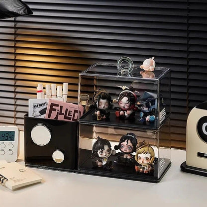 กล่องแสดงโมเดล กล่องเก็บโมเดล ชุดที่ใส่ปากกา - 图片1