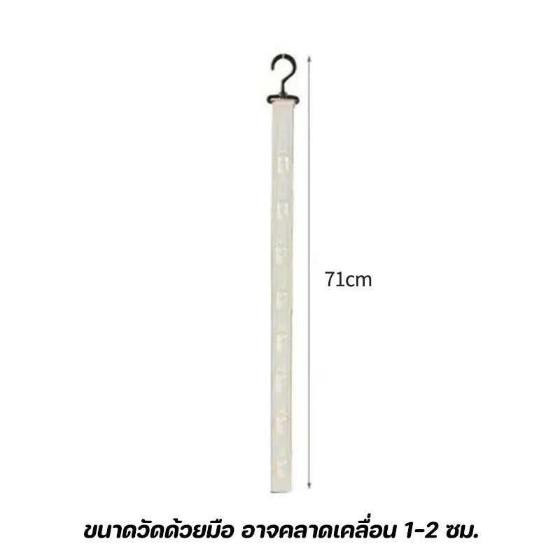 ที่แขวนหมวกแบบติดประตู ทำจากผ้าสักหลาด สามารถแขวนหมวกได้หลายใบ - 图片16