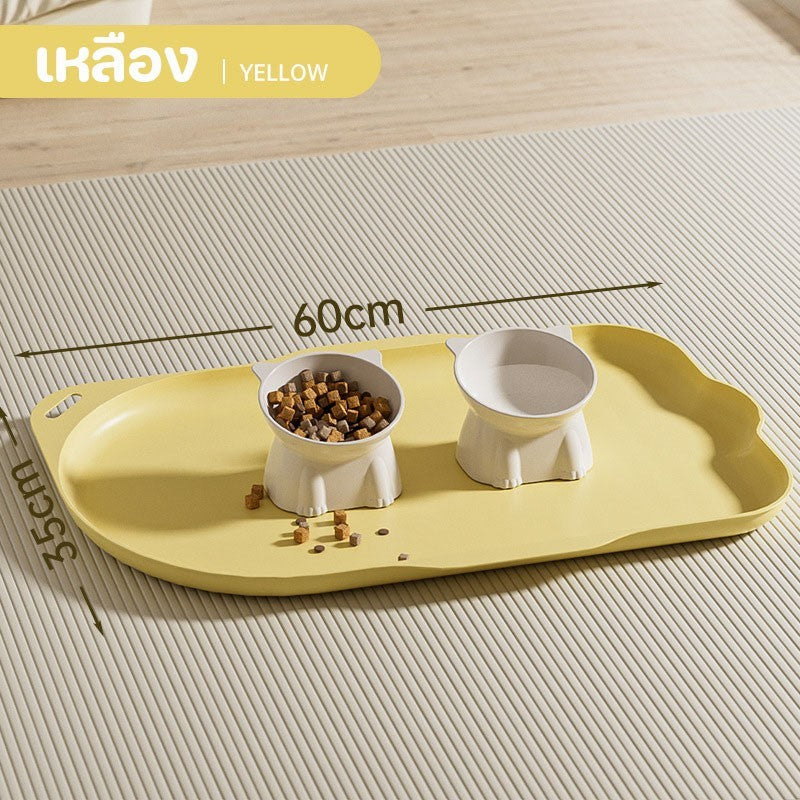 แผ่นรองชามซิลิโคนสำหรับสัตว์เลี้ยง กันลื่นและกันน้ำ - 图片11