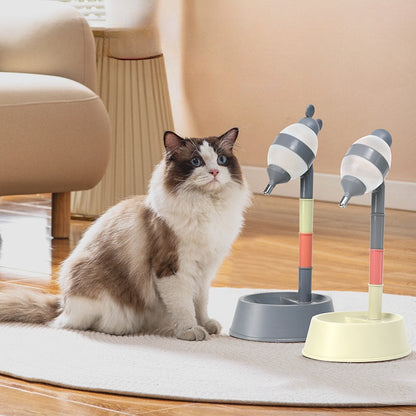 น้ำพุสำหรับสัตว์เลี้ยงและชามอาหาร 2-in-1 - 图片1