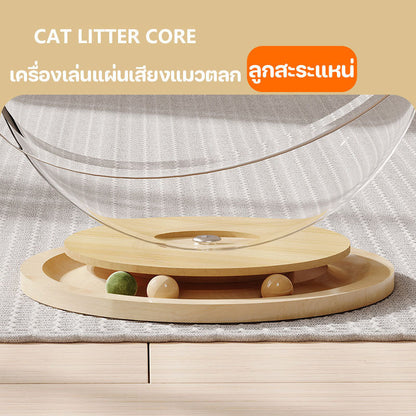 ที่นอนแมวแคปซูลอวกาศ 2-in-1 - 图片4