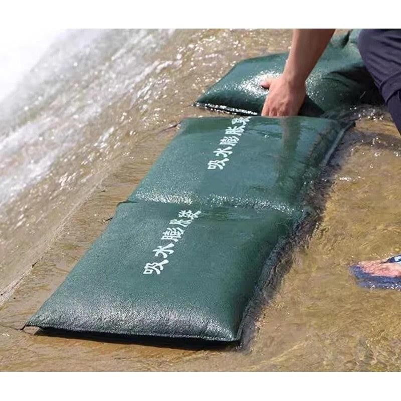 ถุงทรายควบคุมน้ําท่วม แบบไร้ทราย ป้องกันฝน ใช้ซ้ําได้ สําหรับโรงรถ และเบสม์ - 图片3