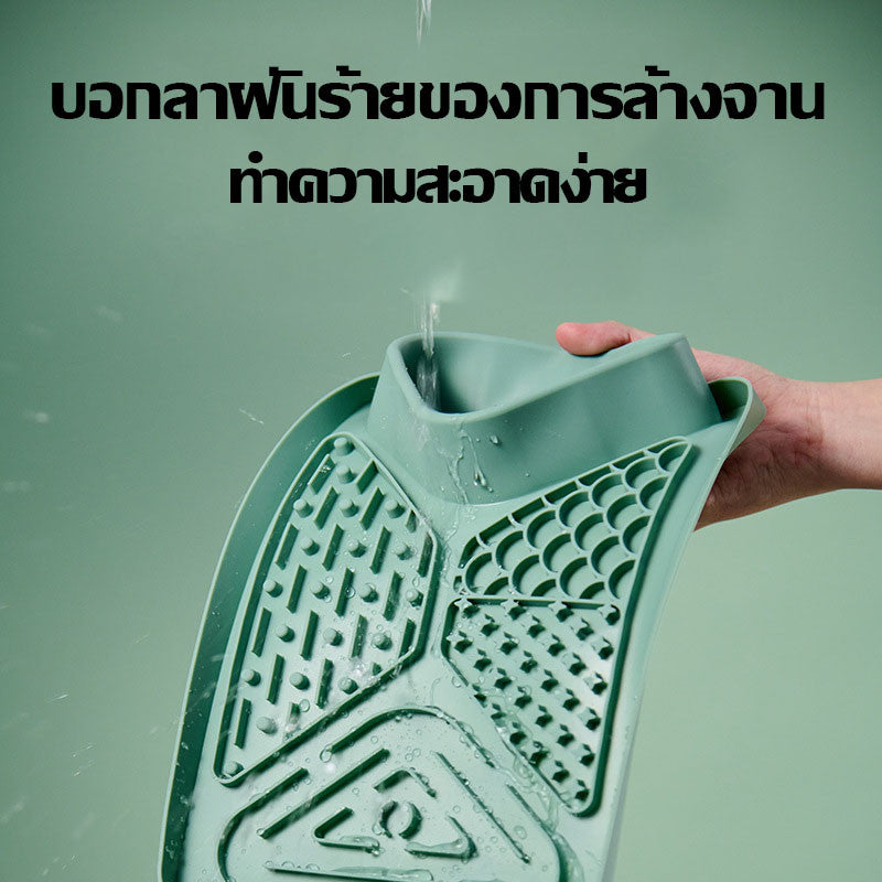 ชามอาหารสัตว์เลี้ยงแบบช้าซิลิโคน - 图片5