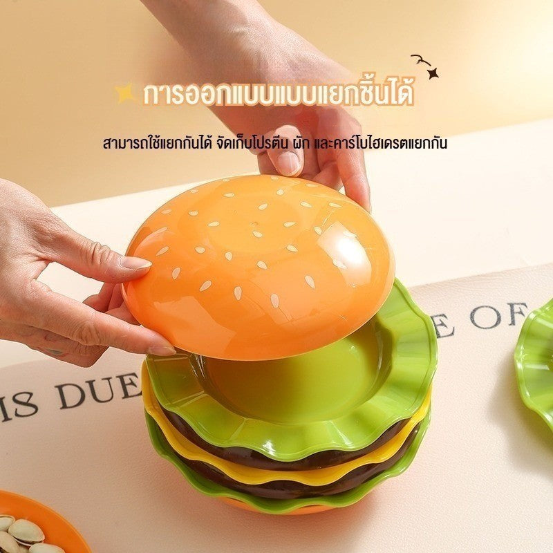 ชุดจานแฮมเบอร์เกอร์ (5/7 ชิ้น) - 图片1