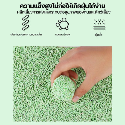 ทรายแมวเต้าหู้ออร์แกนิค 100% - 图片11