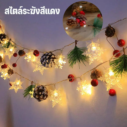 ไฟ LED หลากสีขนาดเล็กสไตล์คริสต์มาส - 图片38