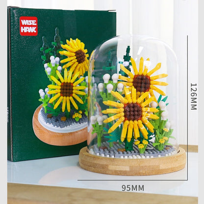 ช่อดอกไม้ DIY บล็อกตัวต่อ - 图片7