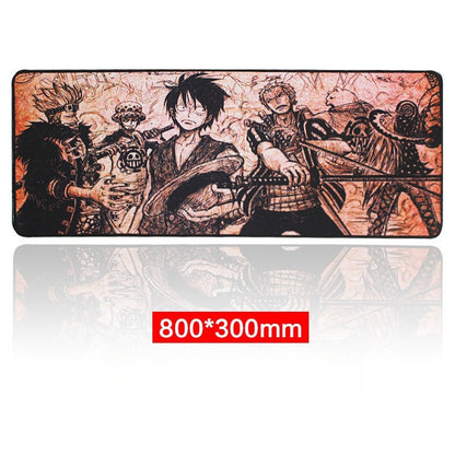 แผ่นรองเมาส์กันลื่นขนาดใหญ่พิเศษ หนาและกว้างขึ้น ขนาด 80x30 ซม. - 图片11