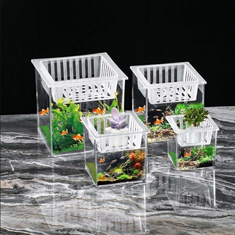ตู้ปลาตั้งโต๊ะขนาดเล็ก ทำจากวัสดุอะคริลิค - 图片5