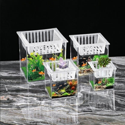 ตู้ปลาตั้งโต๊ะขนาดเล็ก ทำจากวัสดุอะคริลิค - 图片5