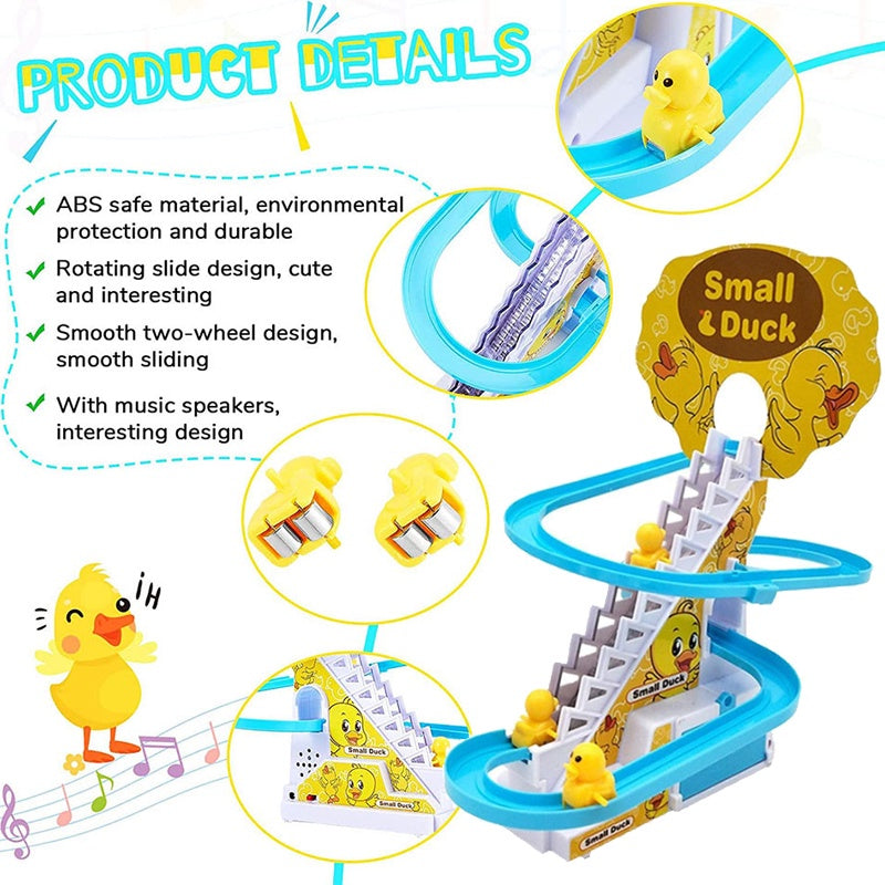 ของเล่นไฟฟ้า เป็ดปีนบันได สไลเดอร์ - 图片5