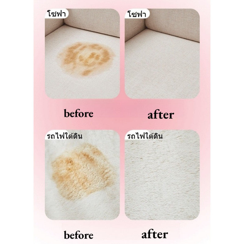 น้ำยาทำความสะอาดแบบแห้งสำหรับผ้าและโซฟา พร้อมหัวแปรง - 图片5