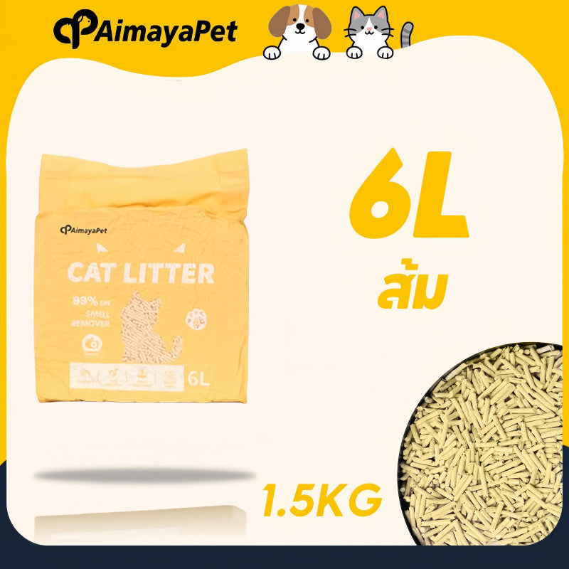 ทรายแมวเต้าหู้ออร์แกนิค 6 ลิตร - 图片20