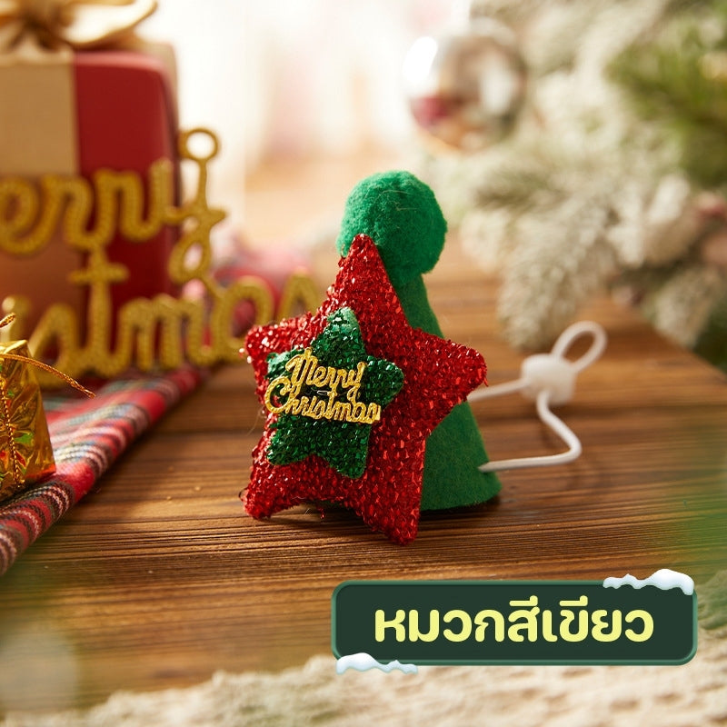 ผ้าพันคอสัตว์เลี้ยงคริสต์มาสและปลอกคอแมว/สุนัข - 图片47