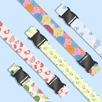 สายรัดกระเป๋าเดินทางลายการ์ตูน ปรับความยาวได้ - 图片4