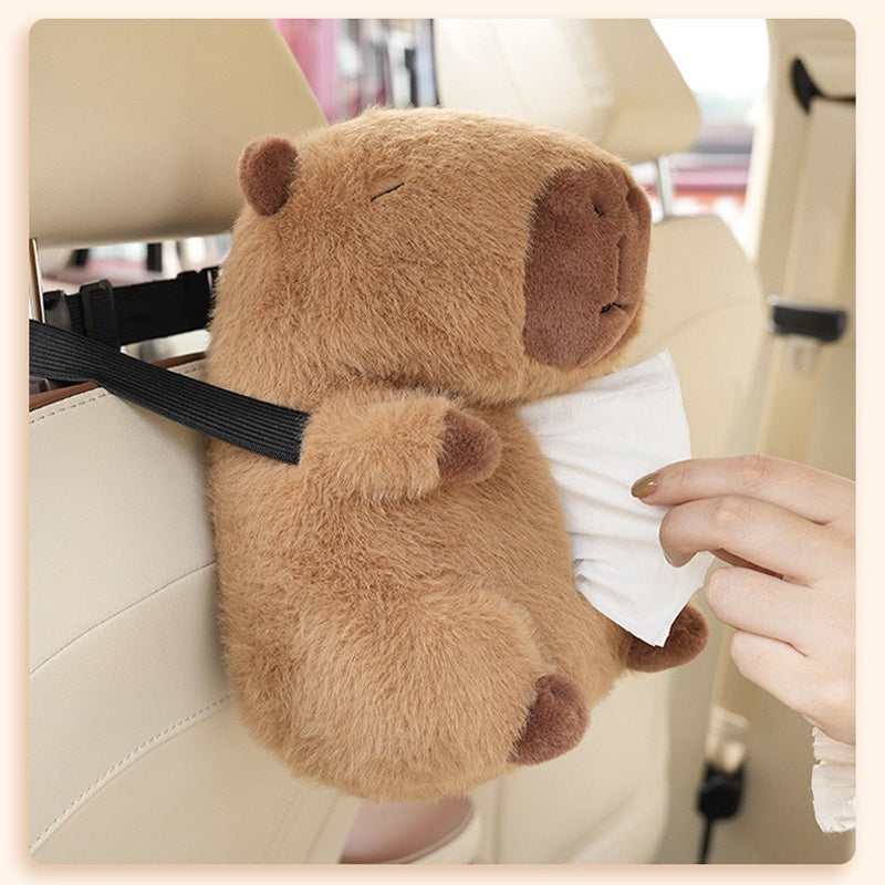 กล่องทิชชู่เบาะหลังรถยนต์ Capybara - 图片4